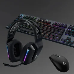 Logitech G733 Lightspeed Wireless RGB Gaming Headset - Stereo - Wireless - 65.6 ft - 5 Kilo Ohm - 20 Hz to 20 kHz - 981000863