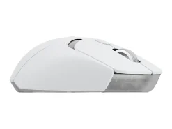 Logitech G309 LIGHTSPEED Wireless Gaming Mouse, Lightweight, LIGHTFORCE Hybrid Switches, HERO 25K Sensor, 6 Programmable Buttons, PC & Mac, White