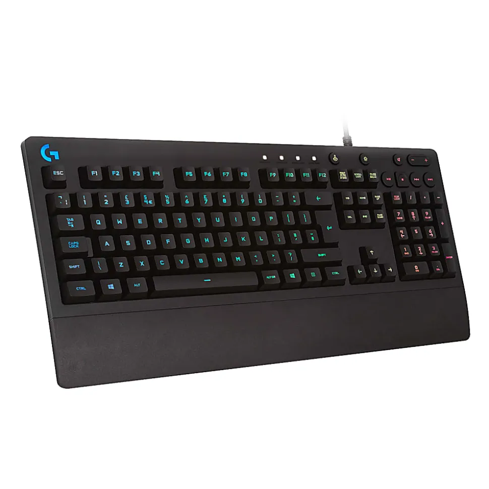 Logitech® G213 Prodigy RGB Gaming Keyboard, Black, 920-008083
