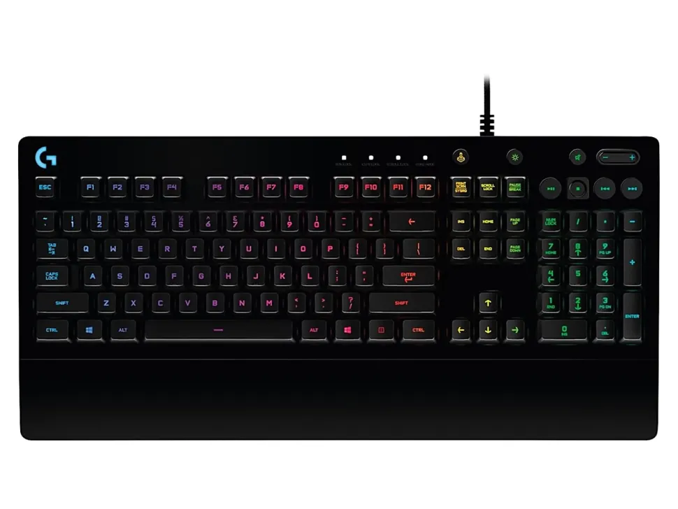 Logitech® G213 Prodigy RGB Gaming Keyboard, Black, 920-008083