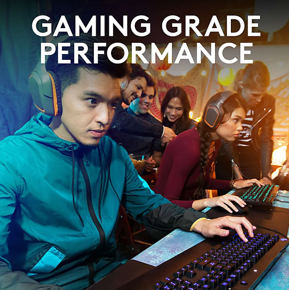 Logitech® G213 Prodigy RGB Gaming Keyboard, Black, 920-008083