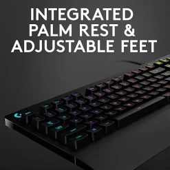 Logitech® G213 Prodigy RGB Gaming Keyboard, Black, 920-008083