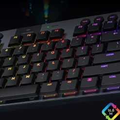 Logitech G915 TKL Tenkeyless Lightspeed Wireless RGB Mechanical Gaming Keyboard - Wireless Connectivity - 920009512