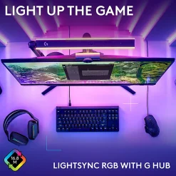 Logitech G515 TKL Wired Low Profile Gaming Keyboard, Fully Customizable RGB, Double-Shot PBT Keycaps, Tactile/Brown Switches
