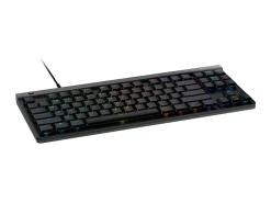 Logitech G515 TKL Wired Low Profile Gaming Keyboard, Fully Customizable RGB, Double-Shot PBT Keycaps, Tactile/Brown Switches