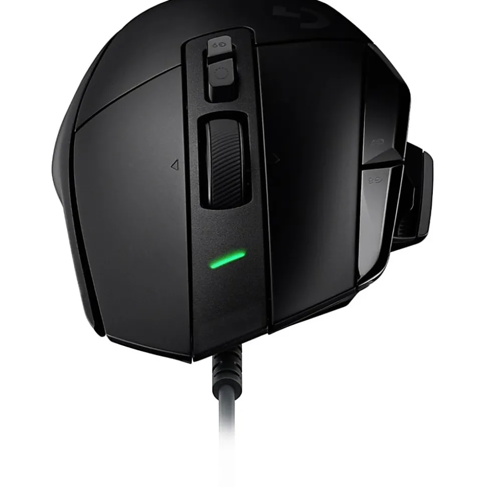 Logitech G502 X Wired Gaming Mouse - LIGHTFORCE Hybrid Optical-Mechanical Primary Switches, HERO 25K Gaming Sensor, Black