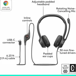 Logitech H390 Headset, 981001575
