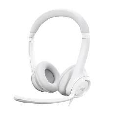 Logitech® H390 Wired Headset For PC/Laptop, Off-White, 981-001285