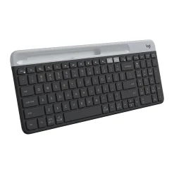 Logitech K585 Multi-Device Slim Wireless Keyboard, Built-in Cradle  - 920011479