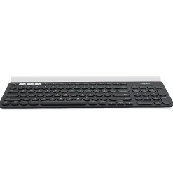 Logitech® K780 Multi-Device Wireless Keyboard, Full Size, Black/White, 920-008149
