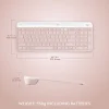 Logitech K585 Slim Multi-Device Wireless Keyboard - Wireless Connectivity - Bluetooth/RF - 2.40 GHz - 920011477