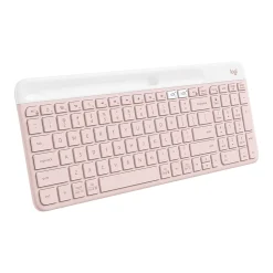 Logitech K585 Slim Multi-Device Wireless Keyboard - Wireless Connectivity - Bluetooth/RF - 2.40 GHz - 920011477