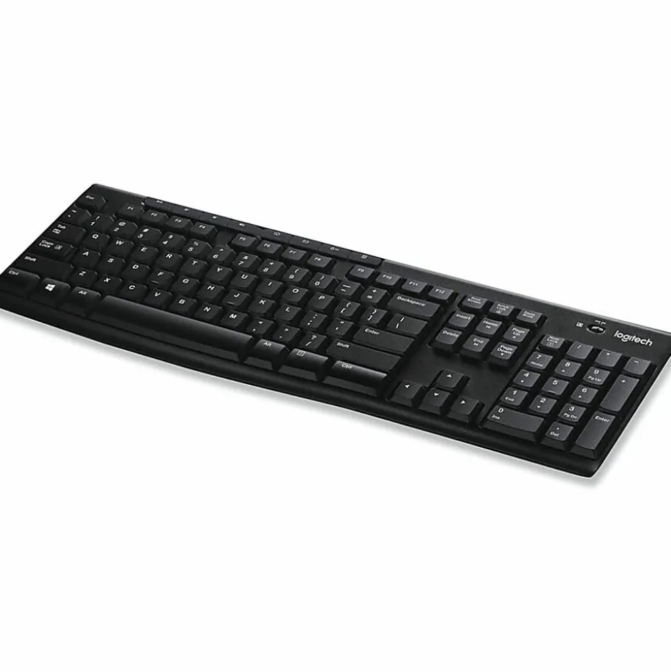 Logitech® K270 Wireless Keyboard, Black, 10459982