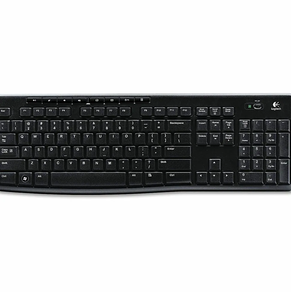 Logitech® K270 Wireless Keyboard, Black, 10459982
