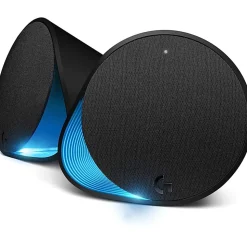 Logitech LIGHTSYNC G560 2.1 Bluetooth Speaker System - 240 W RMS - Black - 40 Hz to 18 kHz - DTS:X, 3D Surround Sound - USB - 1