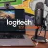 Logitech® Litra Glow Premium Streaming Light With Adjustable Mount, Graphite, 9YZ721