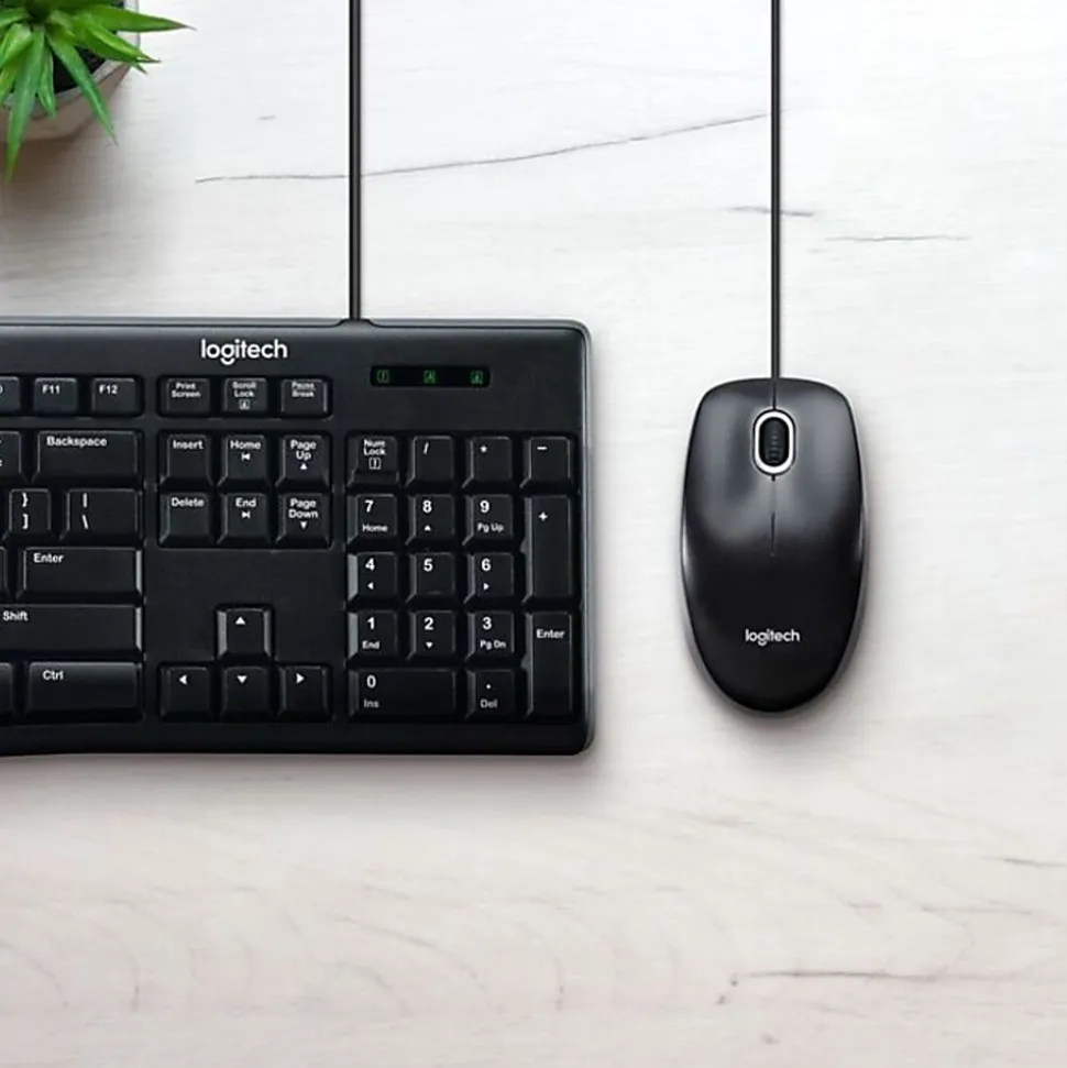 Logitech® Media Combo Keyboard and Mouse, MK200