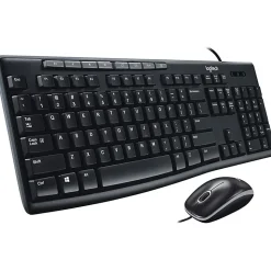 Logitech® Media Combo Keyboard and Mouse, MK200