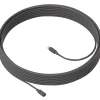 Logitech MeetUp 10m Mic Extension Cable - 32.81 ft Audio Cable for Audio Device, Microphone - Extension Cable