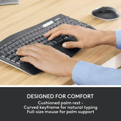 Logitech® MK850 Wireless Keyboard & Mouse, Black