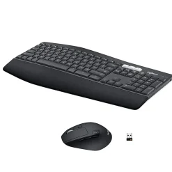 Logitech® MK850 Wireless Keyboard & Mouse, Black
