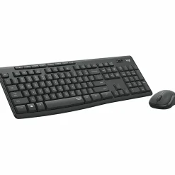 Logitech® MK295 Wireless Mouse & Keyboard Combo, Graphite
