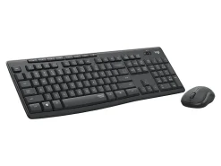 Logitech® MK295 Wireless Mouse & Keyboard Combo, Graphite