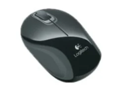 Logitech® M187 Mini Wireless Optical Mouse, Black, 910-002726