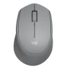 Logitech® M330 Silent Plus Wireless Mouse, Silver