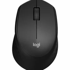 Logitech M330 SILENT Wireless Mouse, 2.4GHz with USB Nano Receiver, 1000 DPI Optical Tracking, Black