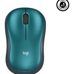 Logitech® M185 Wireless Mouse, Blue, 910-003636