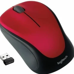 Logitech® M317 Wireless Mouse, Red