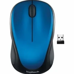 Logitech® M317 Wireless Mouse, Steel Blue