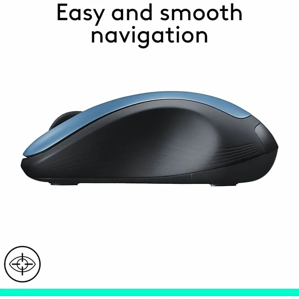 Logitech® M310 Wireless Optical Mouse, Peacock Blue