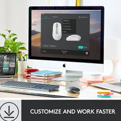 Logitech MX Anywhere 3 Compact Performance Mouse, Wireless, Comfort, Fast Scrolling, Any Surface, Portable, 4000DPI, Customizable Buttons, US