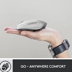 Logitech MX Anywhere 3 Compact Performance Mouse, Wireless, Comfort, Fast Scrolling, Any Surface, Portable, 4000DPI, Customizable Buttons, US