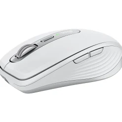 Logitech MX Anywhere 3 Compact Performance Wireless Mouse with Customizable Buttons, Pale Gray