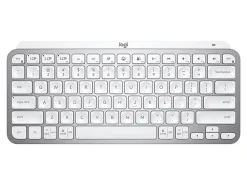 Logitech® MX Keys Mini Minimalist Wireless Illuminated Keyboard, Pale Gray
