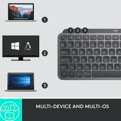 Logitech MX Keys Mini Wireless Illuminated Keyboard  - 920010594