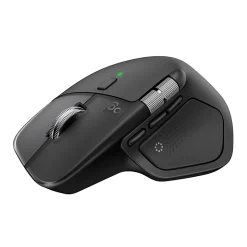 Logitech MX Master 4 Ergonomic Wireless Mouse with Advanced Performance Haptic Feedback, Bluetooth, Black, 910007560