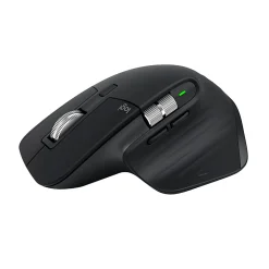 Logitech MX Master 3S Performance Wireless Mouse with Ultra-fast Scrolling, Bluetooth, Black, 910007500