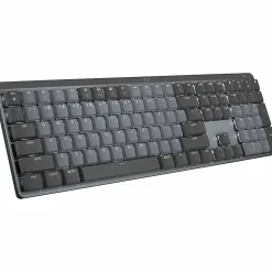 Logitech MX Mechanical Wireless Illuminated Performance Keyboard, Clicky Switches, Backlit Keys, Bluetooth - 920010549