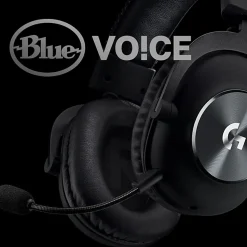 Logitech PRO X Gaming Headset with Blue Vo!ce - Stereo - Mini-phone (3.5mm) - Wired - 35 Ohm - 20 Hz to 20 kHz - 981000817