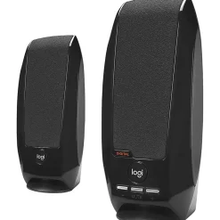 Logitech® S-150 Digital USB Speaker System, Black
