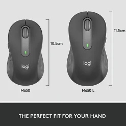 Logitech Signature M650 for Business Wireless Mouse, - 910006272