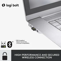 Logitech Signature MK650 Combo For Business Wireless Mouse and Keyboard Combo, Graphite