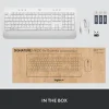 Logitech Signature MK650 Combo For Business Wireless Mouse and Keyboard Combo, Off White