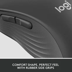 Logitech Signature M650 L for Business (Graphite) - Brown Box - Wireless - Bluetooth/Radio Frequency - 910006346