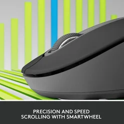 Logitech Signature M650 L for Business (Graphite) - Brown Box - Wireless - Bluetooth/Radio Frequency - 910006346