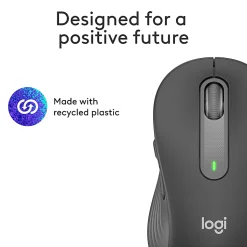 Logitech® Signature M650 L Full Size Wireless Mouse, Graphite
